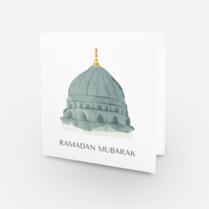 Ramadan Mubarak kaartje