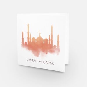 Umrah Mubarak kaartje