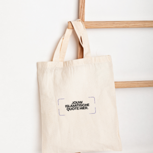 Totebag met eigen quote!