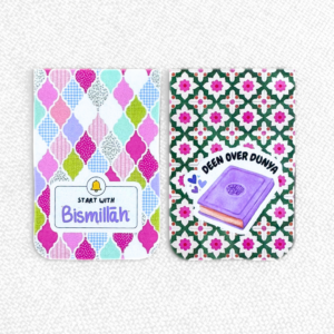 Magnetische boekenwijzers (2 stuks roze)